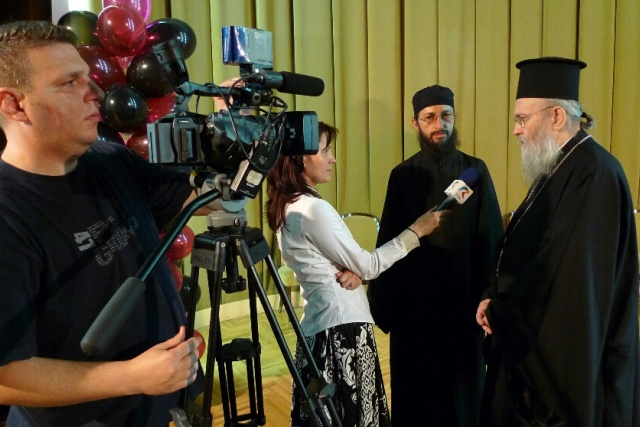 Ναυπάκτου Ἱερόθεος, συνέντευξη στὴν Κρατική Τηλεόραση τῆς Ρουμανίας.