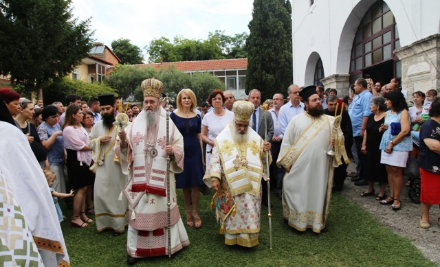 Στήν Ἱερά Μονή Ἁγίας Τριάδος Ἐδέσσης 