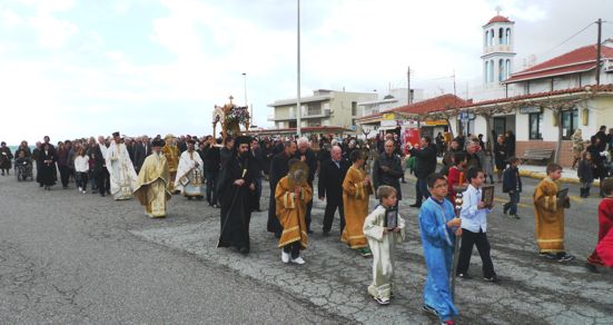 Άγιος Νικόλαος Αντιρρίου, Λιτανεία