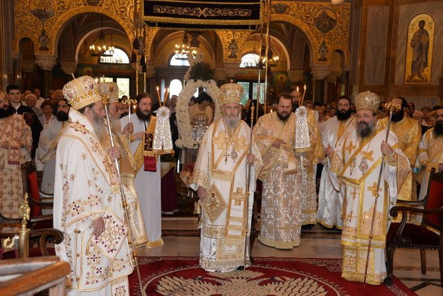 Συμμετοχή στίς ἑορτές τῆς Ἐπανακομιδῆς τῆς τιμίας Κάρας τοῦ Ἀποστόλου Ἀνδρέου στήν Πάτρα